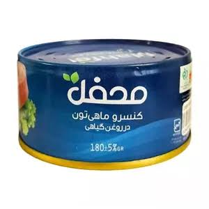 کنسرو تن ماهی در روغن زیتون 180 گرمی محفل